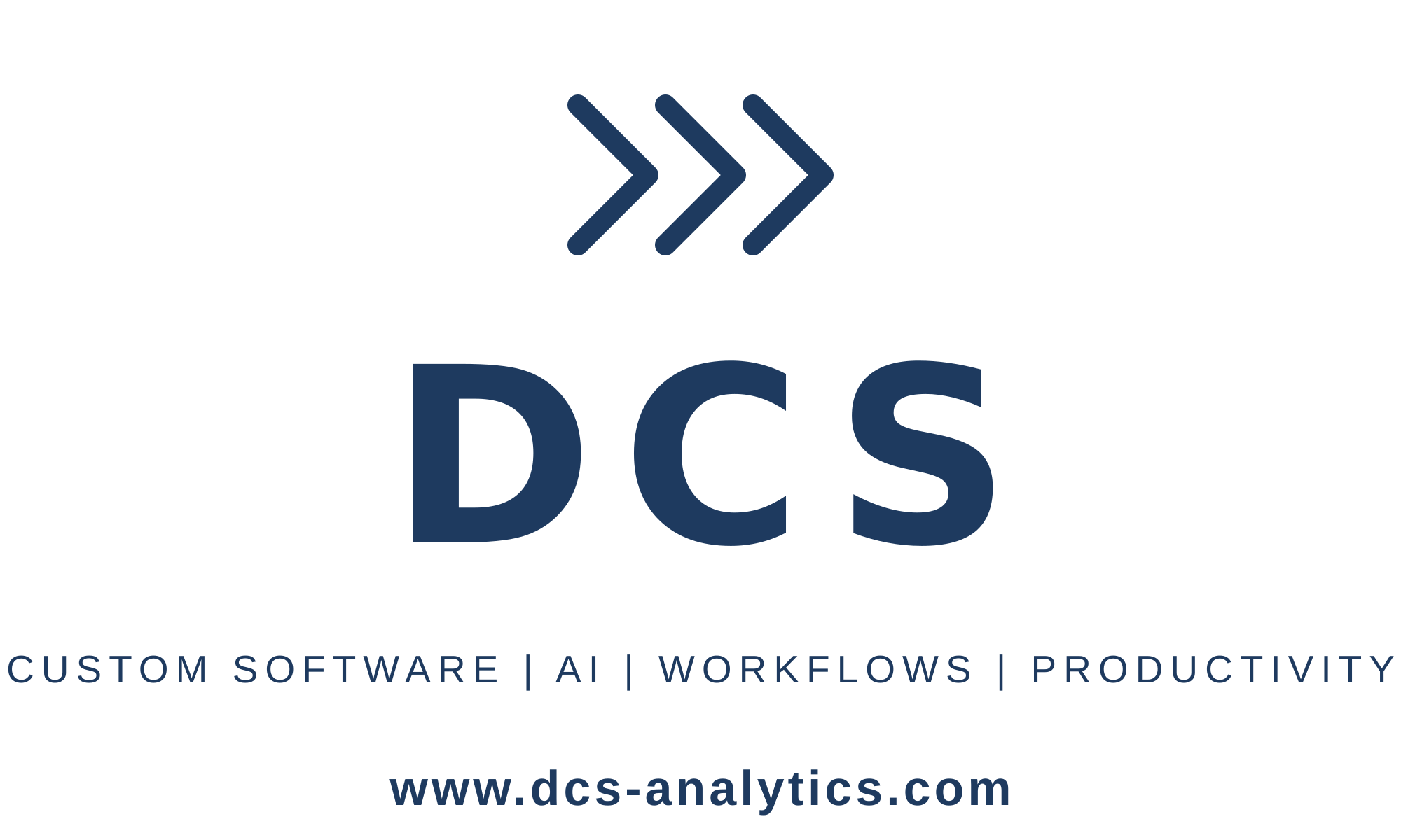 DCS Analytics — Custom Software & Digitalisation for SMEs