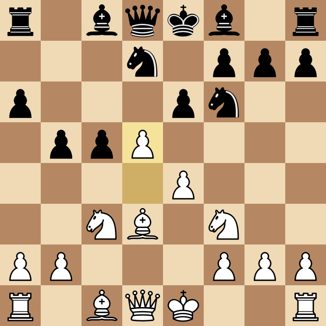 Linea Chess board